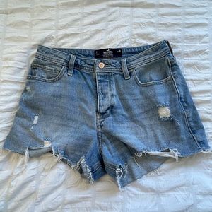 Hollister High-rise jean shorts